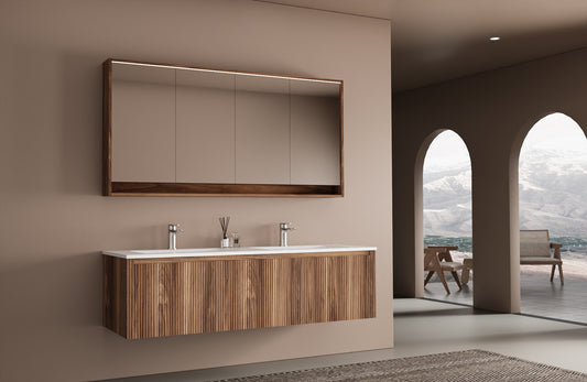 30'' / 36'' / 48'' / 60'' Milan Floating Vanity