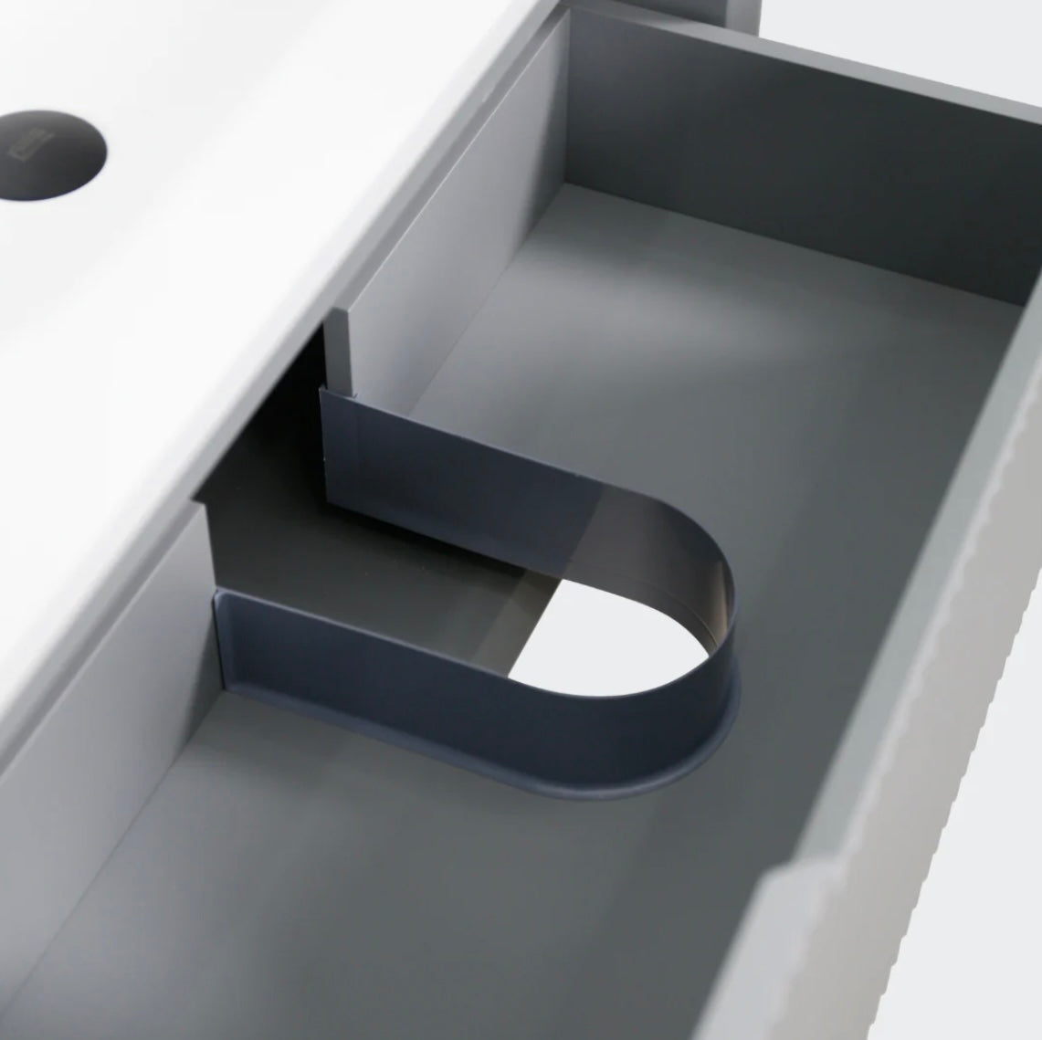32'' / 36'' / 40'' TW - Floating Vanity with Acrylic Matte Countertop