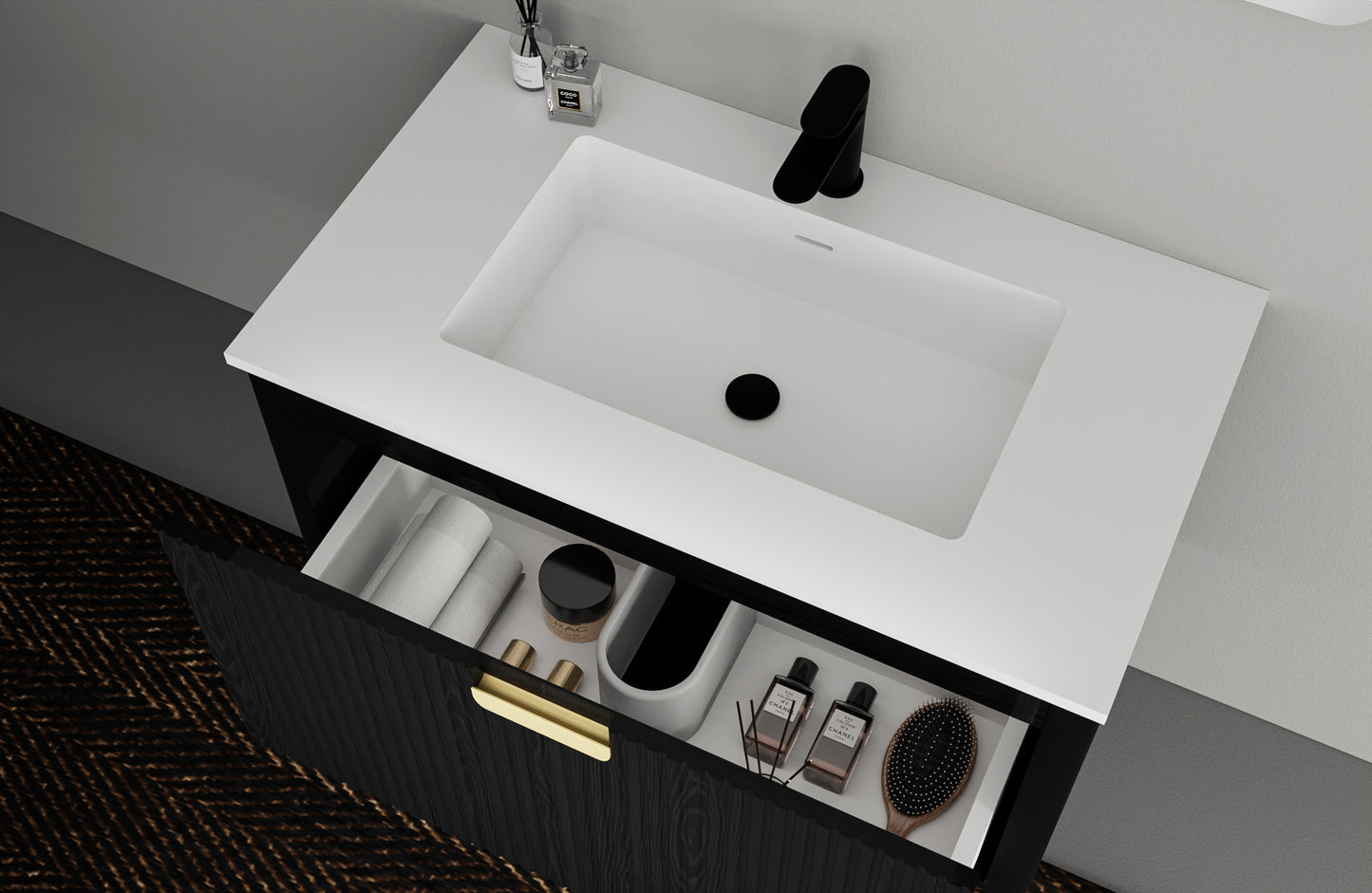 36'' / 48'' Paris Floating Vanity