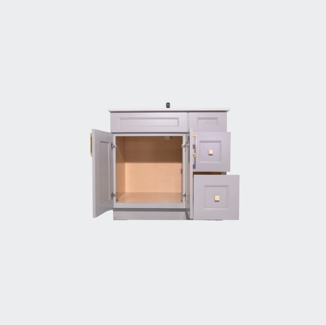 36'' Solid Wood with Drawer LEFT/RIGHT