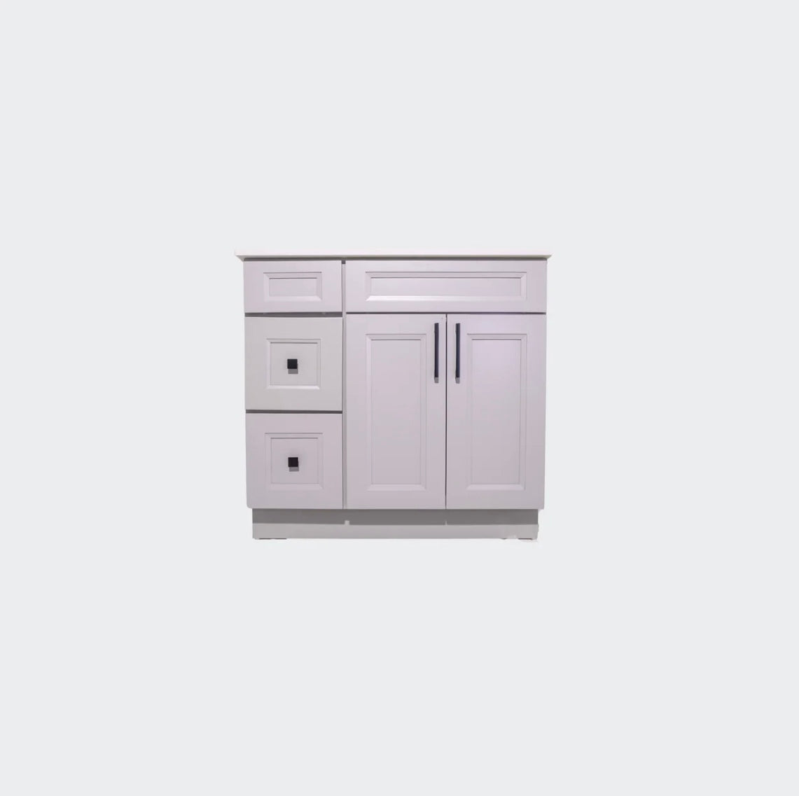 36'' Solid Wood with Drawer LEFT/RIGHT