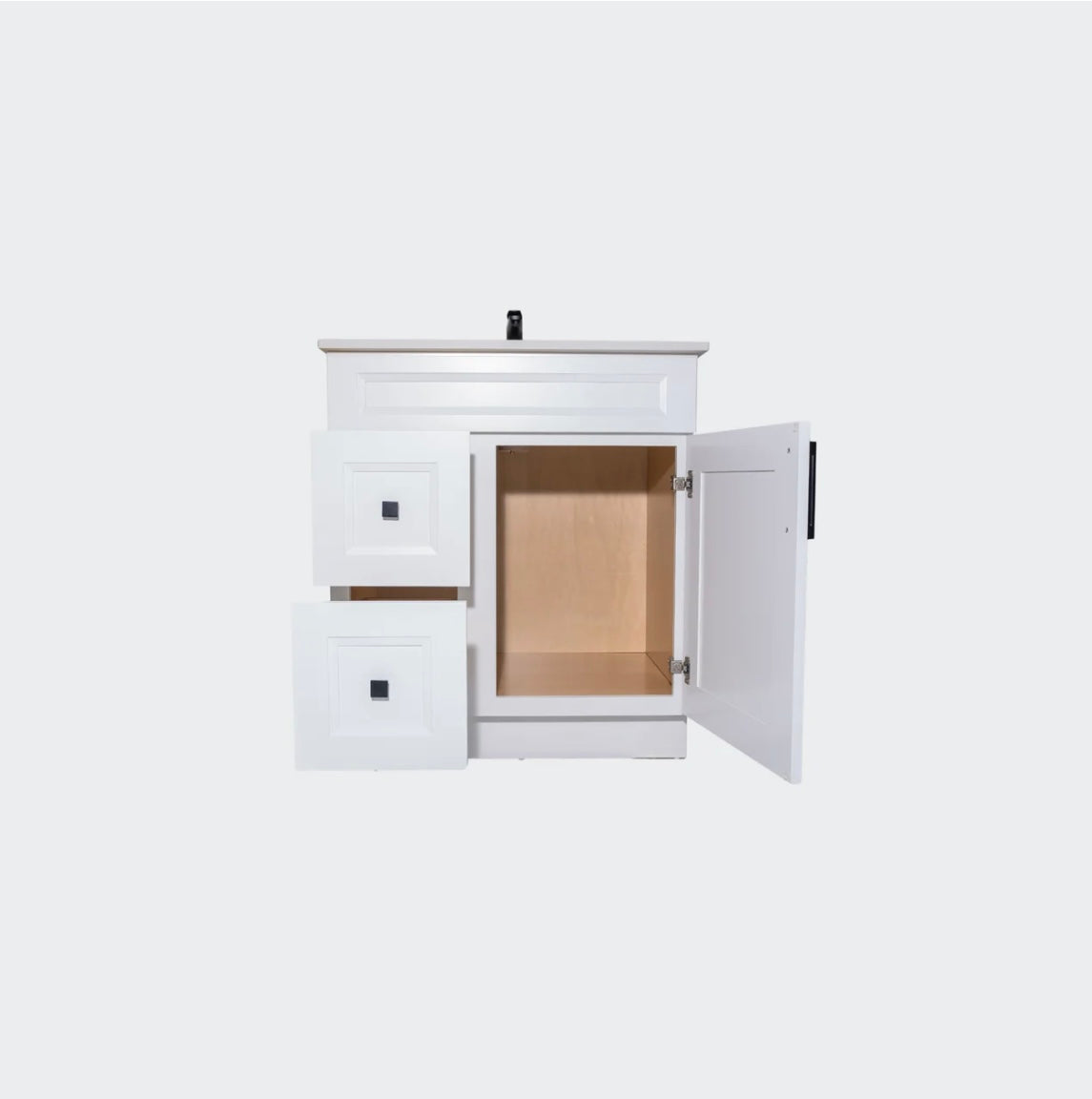 30'' Solid Wood with Drawers LEFT/RIGHT