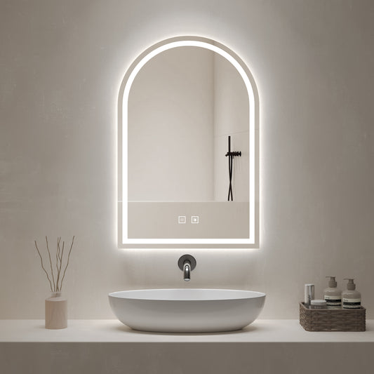 Arch-Shaped LED Mirror Y1016
