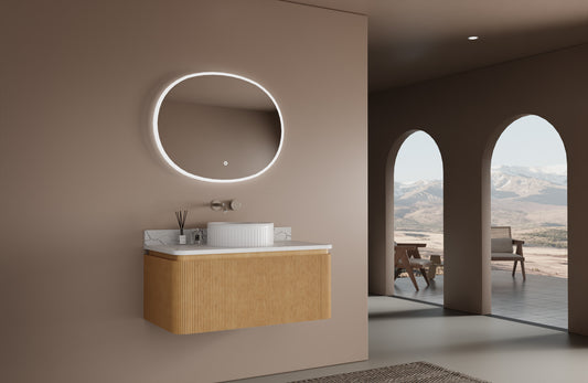 30'' / 36'' / 48'' Athens Solid Wood Floating Vanity